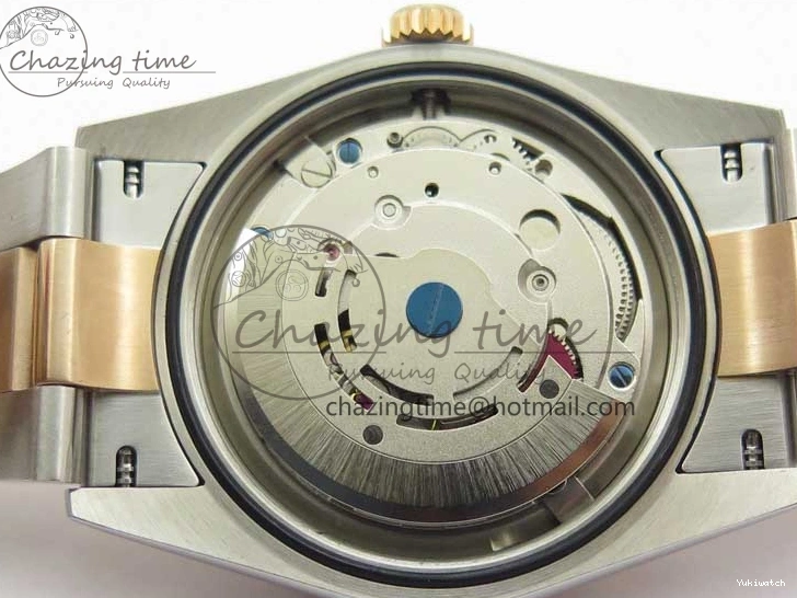 126281 Bracelet BP Gray DateJust Oyster 1:1 Best on Edition Maker RG SS 36 Roman Dial 0417